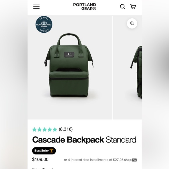 Portland Cascade backpack - Picture 6 of 6